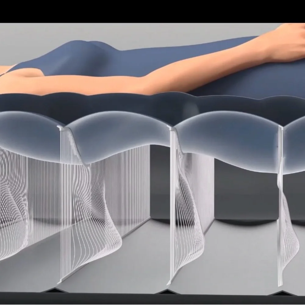 Blue Inflatable Mattress Cover